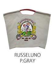 【Ball＆Chain/ボールアンドチェーン】RUSSELUNO(L) 刺繍エコバッグ