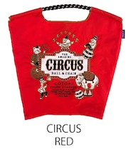 【Ball＆Chain/ボールアンドチェーン】CIRCUS(M) 刺繍エコバッグ
