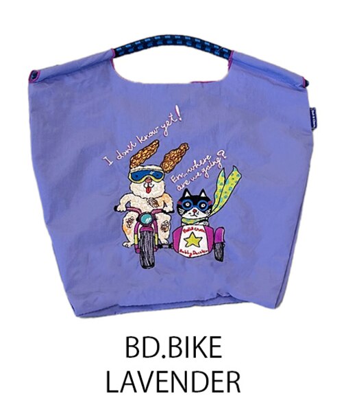 【Ball＆Chain/ボールアンドチェーン】BOBBY DAZZLER BIKE(M) 刺繍エコバッグ