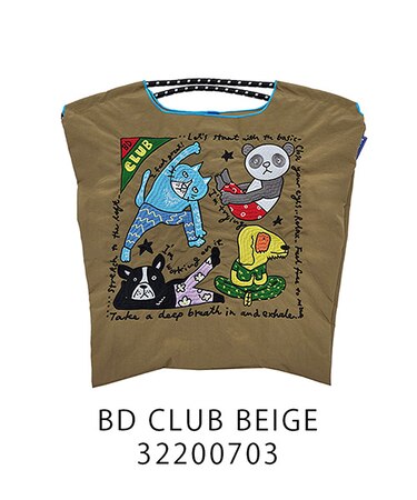 【Ball＆Chain/ボールアンドチェーン】BD CLUB(M) 刺繍エコバッグ