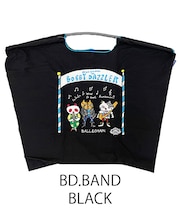 【Ball＆Chain/ボールアンドチェーン】B.BAND(L) 刺繍エコバッグ
