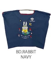 【Ball＆Chain/ボールアンドチェーン】B.RABBIT(L) 刺繍エコバッグ
