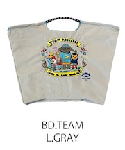 【Ball＆Chain/ボールアンドチェーン】B.TEAM L BOBBY DAZZLER TEAM(L) 刺繍エコバッグ