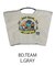 【Ball＆Chain/ボールアンドチェーン】B.TEAM L BOBBY DAZZLER TEAM(L) 刺繍エコバッグ