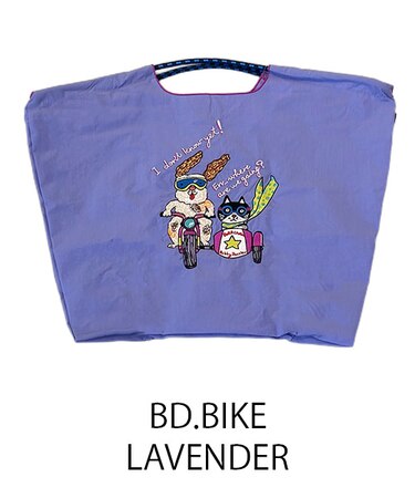 【Ball&Chain/ボールアンドチェーン】B.BIKE L BOBBY DAZZLER BIKE(L) 刺繍エコバッグ