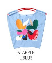 【Ball＆Chain/ボールアンドチェーン】S.APPLE(M) 刺繍エコバッグ