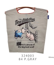 【Ball＆Chain/ボールアンドチェーン】The Three Little Pigs(M) 刺繍エコバッグ