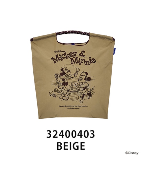 【Ball＆Chain/ボールアンドチェーン】DISNEY(M) 刺繍エコバッグ