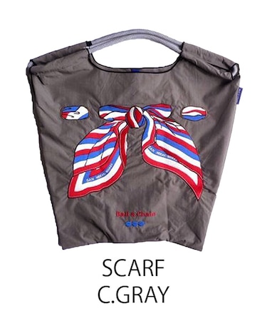 【Ball＆Chain/ボールアンドチェーン】SCARF (M) 刺繍エコバッグ