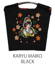 【Ball＆Chain/ボールアンドチェーン】KARYU MAIKO(M) 刺繍エコバッグ