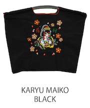【Ball＆Chain/ボールアンドチェーン】KARYU MAIKO(L) 刺繍エコバッグ