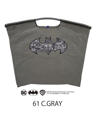 【Ball＆Chain/ボールアンドチェーン】BATMAN(L) 刺繍エコバッグ