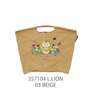 【Ball＆Chain/ボールアンドチェーン】LISA LARSON (L) 刺繍エコバッグ