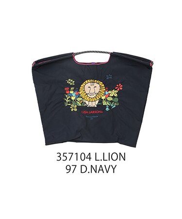 【Ball＆Chain/ボールアンドチェーン】LISA LARSON (L) 刺繍エコバッグ