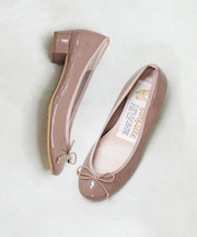 【 farfalle ファルファーレ 】ラウンドトゥ3cmヒール パンプス