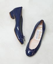 【 farfalle ファルファーレ 】ラウンドトゥ3cmヒール パンプス