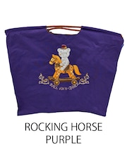 【Ball＆Chain/ボールアンドチェーン】ROCKING HORSE(L) 刺繍エコバッグ