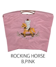 【Ball＆Chain/ボールアンドチェーン】ROCKING HORSE(L) 刺繍エコバッグ