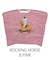 【Ball＆Chain/ボールアンドチェーン】ROCKING HORSE(L) 刺繍エコバッグ