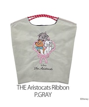 【Ball＆Chain/ボールアンドチェーン】The Aristocats Ribbon(M) 刺繍エコバッグ