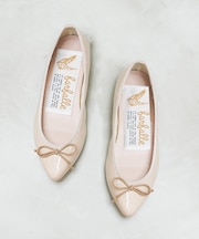 【 farfalle ファルファーレ 】ポインテッドトゥ 1cmヒール パンプス