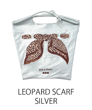 【Ball&Chain/ボールアンドチェーン】WL LEOPARD SCARF 刺繍バッグ