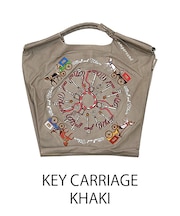 【Ball＆Chain/ボールアンドチェーン】WL KEY CARRIAGE 刺繍バッグ