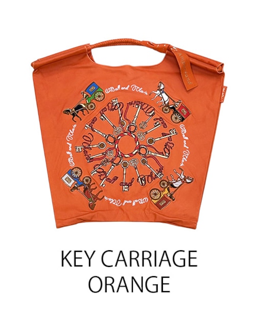 【Ball&Chain/ボールアンドチェーン】WL KEY CARRIAGE 刺繍バッグ