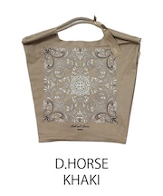 【Ball＆Chain/ボールアンドチェーン】WL D.HORSE 刺繍バッグ