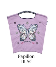 【Ball＆Chain/ボールアンドチェーン】Papillon(M) 刺繍エコバッグ