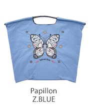 【Ball&Chain/ボールアンドチェーン】Papillon(L) 刺繍エコバッグ