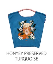 【Ball&Chain/ボールアンドチェーン】HONYEY PRESERVED(M) 刺繍エコバッグ
