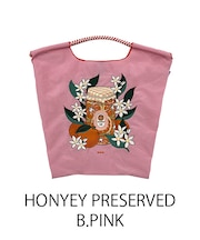 【Ball＆Chain/ボールアンドチェーン】HONYEY PRESERVED(M) 刺繍エコバッグ
