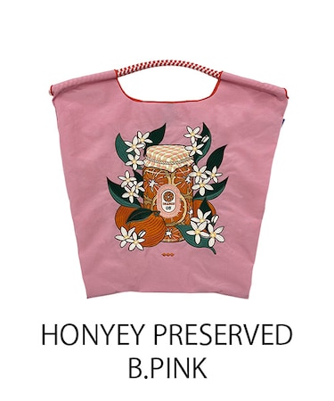 【Ball＆Chain/ボールアンドチェーン】HONYEY PRESERVED(M) 刺繍エコバッグ