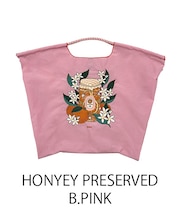 【Ball&Chain/ボールアンドチェーン】HONYEY PRESERVED(L) 刺繍エコバッグ