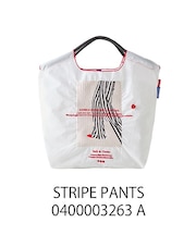 【Ball&Chain/ボールアンドチェーン×ダブルスタンダード】DS STRIPE PANTS (M) 刺繍エコバッグ