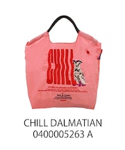 【Ball&Chain/ボールアンドチェーン×ダブルスタンダード】DS CHILL DALMATIAN (M) 刺繍エコバッグ