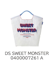 【Ball＆Chain/ボールアンドチェーン×ダブルスタンダード】DS SWEET MONSTER (M) 刺繍エコバッグ