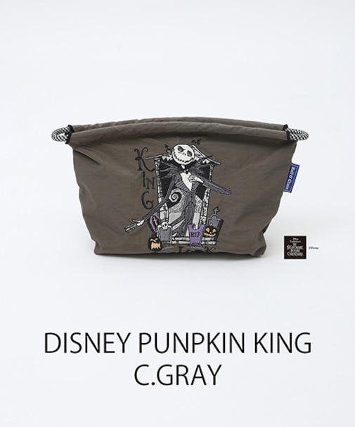 【Ball&Chain/ボールアンドチェーン】DISNEY pouch (L) 刺繍エコバッグ