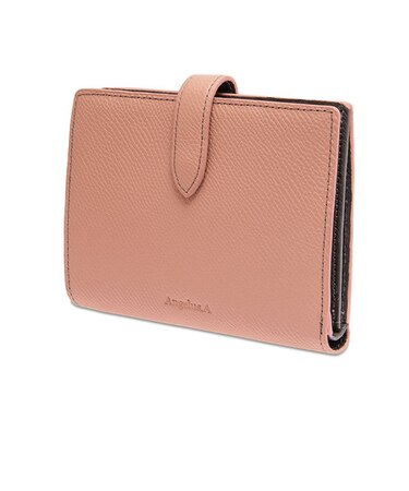 二つ折り財布 レディース 本革 牛革 サスティナブルレザー ファスナー ウォレット かわいい 使いやすい ブランド シンプル 機能性 小さい ミニ コンパクト 金運 30代 40代 50代  Angelus.A ブランド EG2203 プレゼント ギフト 天赦日 一粒万倍日 寅の日 金運