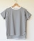 シルケットボーダーラウンドTシャツ