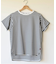 シルケットボーダーラウンドTシャツ