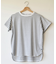 シルケットボーダーラウンドTシャツ