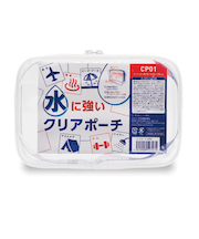 コンサイス　水に強いクリアポーチ　CP01