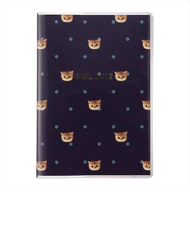 【2025年12月始まり】　マークス（MARK'S）　ポール＆ジョー　B6　ウィークリーレフト　26WDR-PJH01-NV　ヌネット・ポルカドット・ネイビー　