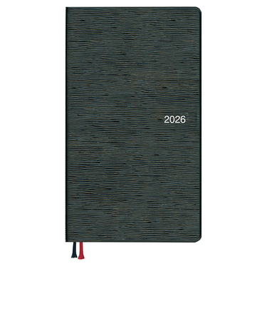 【2025年12月始まり】　ダイゴー　Appoint　ベーシックシリーズ　その他　ウィークリーレフト　E1384　ブラック　日曜始まり