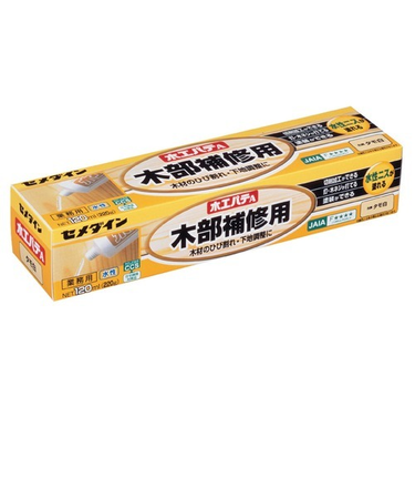 セメダイン　木工パテA　タモ白　120mL