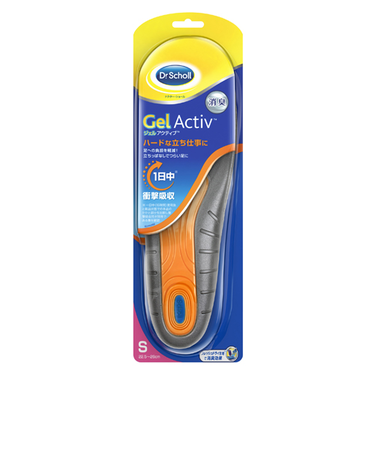 ドクターショール　ジェルアクティブインソール　ワーク　S