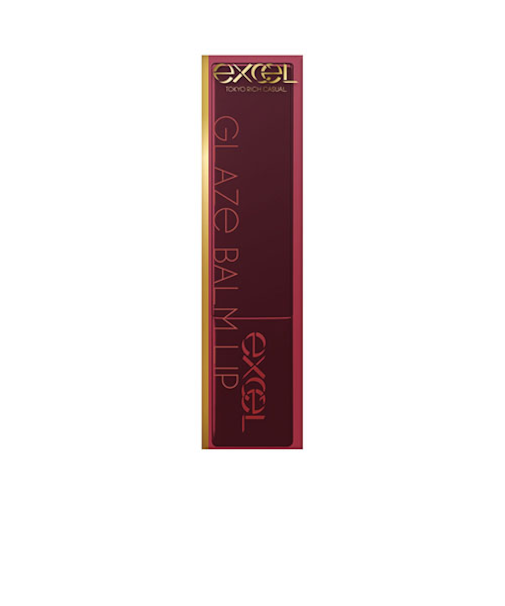 エクセル（excel）　グレイズバームリップ　09　セピアモーヴ　3.8g