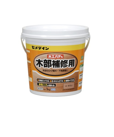 セメダイン　木工パテA　ラワン　1kg